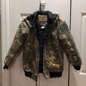 Realtree camo kids jacket fall-winter Youth 10-12